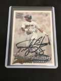 Signed 1999 Pacific Paramount Ricky Gutierrez Astros Autographed Baseball Card