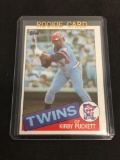 1985 Topps #536 Kirby Puckett Twins Rookie Baseball Card from Collection