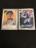 2 Card Lot of 2019 Pete Alonso New York Mets Rookie Baseball Cards from Collection