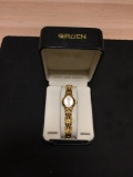 Gruen Brand New Gold Tone Ladies Watch