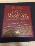 Declaration of Independence Colorized $2 Jefferson Bill & Stamp Set