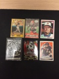5 Count Lot of Sports Cards - Inserts, Rookies, Stars, Refractors, & More