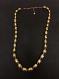 Liz Claiborne Gold Tone Heavy Necklace