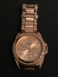 Rose Gold Colored XOXO Brand Wrist Watch from Police Seizure