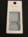 New In Package I Am Sterling Silver Stud Earrings from Police Seizure
