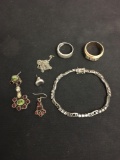 POLICE SEIZURE - Sterling Silver Jewelry Lot - As Found - Some Broken - Tiffany & Co