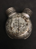 Vintage Gun Oil Canteen Flask