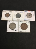 Lot of 5 Coins From Estate Collection