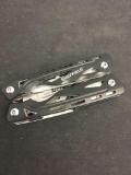 Sheffield Black & Chrome Multi Tool Knife Set