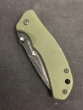 Ozark Trail Camo Green Pocket Knife