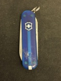 Victorinox Swiss Army Mini Blue Multi Tool Knife