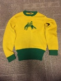 Seattle Knitted Antique High School Cheerleading Sweater Uniform RARE