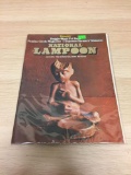 July 1974 National Lampoon Magazine from Collection with Chocolate Guy on Cover