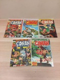 5 Count Lot of Vintage Comic Books from Large Collection