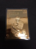 1999-01 Danbury Mint 22K Gold Legends Football Card - Franco Harris