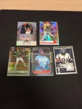 Lot of 5 Sports Cards From Estate Collection - Stars, Rookies, Vintage, & More