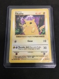 Pokemon Pikachu Base Set Shadowless Yellow Cheeks Card from Collection
