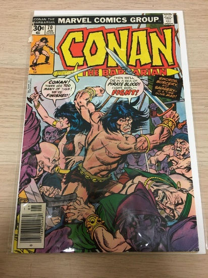 Conan the Barbarian #70 Vintage Comic Book from Estate Collection