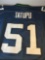 Seattle Seahawks Lofa Tatupu #51 Blue Football Jersey - Size XL - with Stitched Numbers - nice