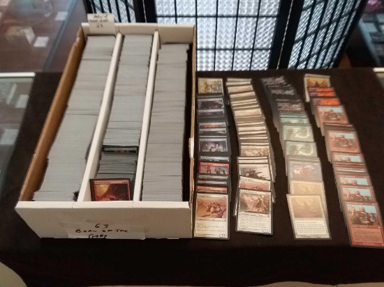 Estate 3 Row Box Full of Magic The Gathering MTG Trading Cards