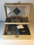 Huge Estate Jewelry Box Loaded with Estate Jewelry and Contents from Estate