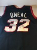 Awesome Mitchell & Ness Hardwood Classics Shaquille O'Neal Miami Heat Jersey - Approximate XXL Size
