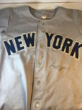 New York Yankees Reggie Jackson Signed Autographed Baseball Jersey from Estate Collection