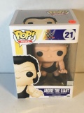 New in Box Funko Pop! ANDRE THE GIANT #21 WWE Wrestling Figure