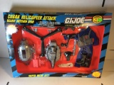 New in Box G.I. Joe Hall of Fame Cobra Helicopter Attack Deluxe Mission Gear Set