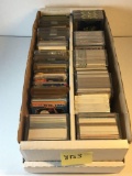 Amazing 2 Row Box Full of Sports Cards from Estate - Stars Vintage Inserts & More