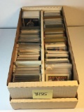 Amazing 2 Row Box Full of Sports Cards from Estate - Stars Vintage Inserts & More