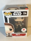 New in Box Funko Pop! REY #114 Star Wars the Force Awakens Figure