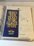 Binder of Vintage Seattle Mariners Baseball Cards with Tons of Autographed cards and more!