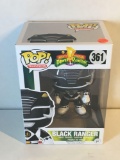 New in Box Funko Pop! BLACK RANGER #361 Mighty Morphin Power Rangers Figure