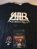 Signed All-American Rejects Band T-Shirt and Rockstars Pass from 2010 Summer Tour - WOW!