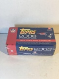 Factory Sealed 2006 Topps Football New England Patriots Version Complete Set from Estate Collection