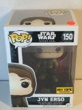 New in Box Funko Pop! JYN ERSO #150 Star Wars Hot Topic Exclusive Figure