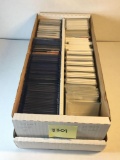 Amazing 2 Row Box Full of Sports Cards from Estate - Stars Vintage Inserts Sets & More