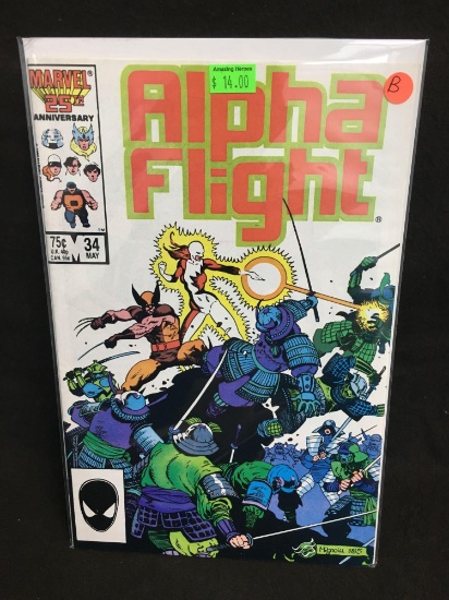 Alpha Flight #34 Comic Book from Amazing Collection B