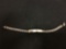 Heavy Blank ID Bar Sterling Silver 8