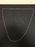 24 Inch Sterling Silver Chain Necklace