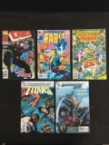 UNSEARCH ESTATE COLLECTION - 5 Comic Books - SEE PHOTOS