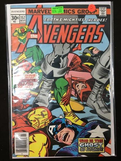 Avengers #157 Comic Book from Amazing Collection D