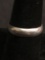 Classic Rounded 5.0mm Wide High Polished Sterling Silver Band