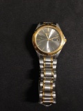 Seiko Designer Round 35mm Bezel Two-Tone Stainless Steel Watch w/ Bracelet
