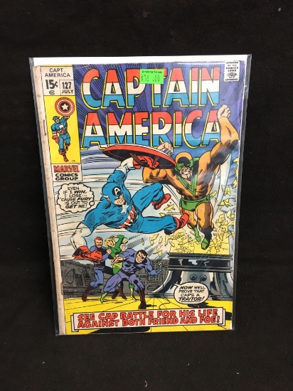 Captain America #127 Comic Book from Amazing Collection