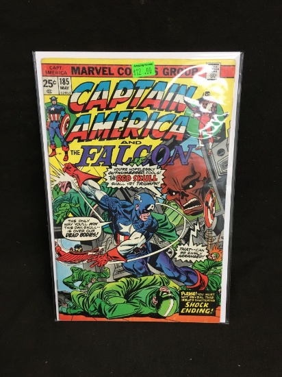 Captain America and the Falcon #185 Comic Book from Amazing Collection