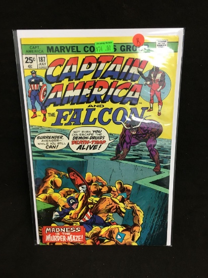 Captain America and the Falcon #187 Comic Book from Amazing Collection B