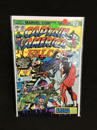 Captain America and the Falcon #189 Comic Book from Amazing Collection C