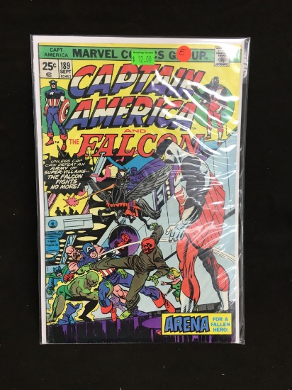 Captain America and the Falcon #189 Comic Book from Amazing Collection E